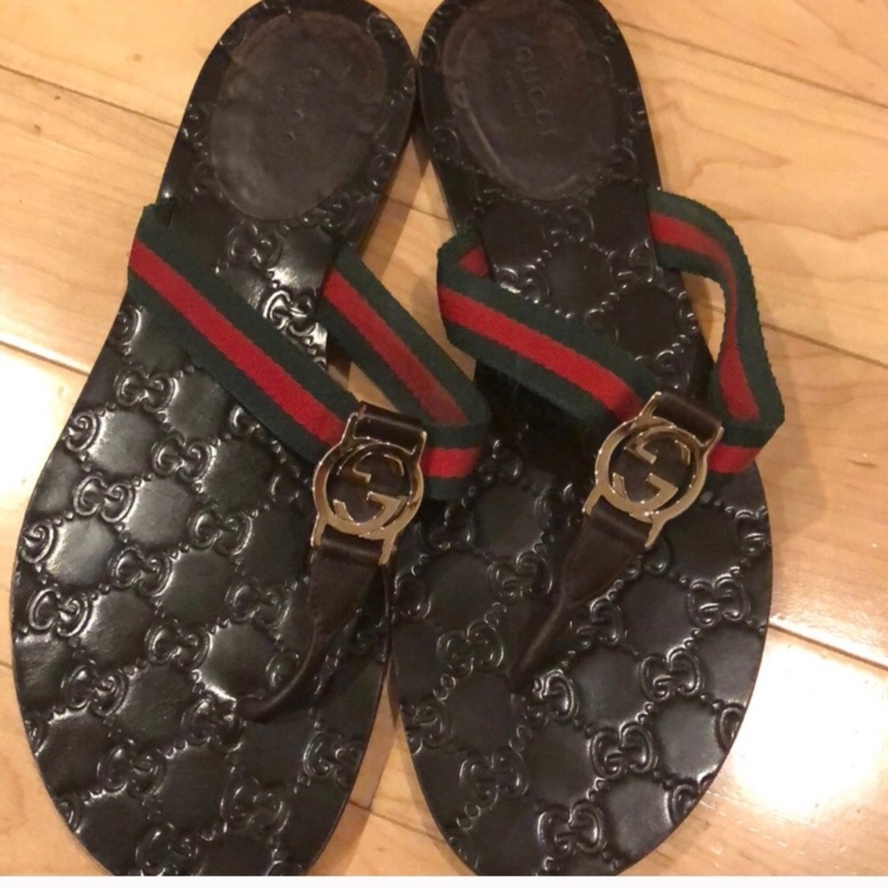 Gucci authentic sandals 39 1/2